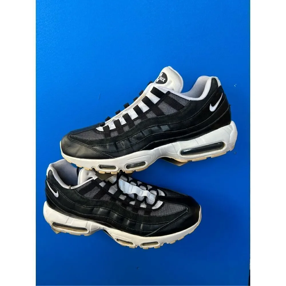 Nike Air Max 95 Yin Yang Black White Grey Sneaker Shoes Mens Size 13 CK6884-001